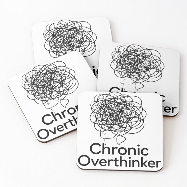 Item preview, Chronic Overthinker | Funny Anxiety & Overthinking Meme designed and sold by MystiMagica.