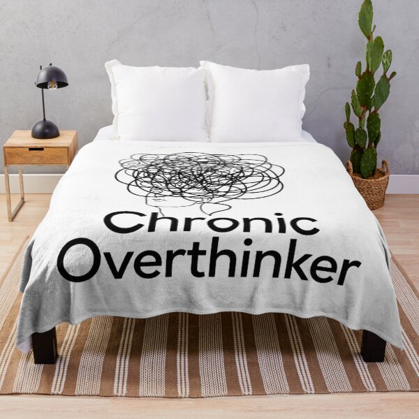 Item preview, Chronic Overthinker | Funny Anxiety & Overthinking Meme designed and sold by MystiMagica.