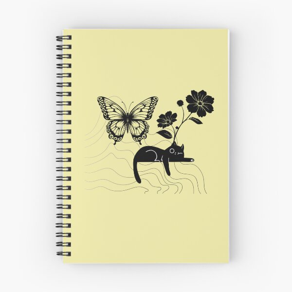 Item preview, Whimsical Cat Nature and Line Art designed and sold by A touch of creativity.