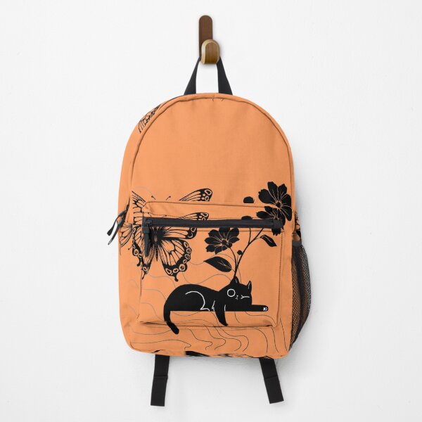 Item preview, Whimsical Cat Nature and Line Art designed and sold by A touch of creativity.