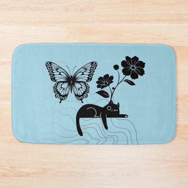 Item preview, Whimsical Cat Nature and Line Art designed and sold by A touch of creativity.