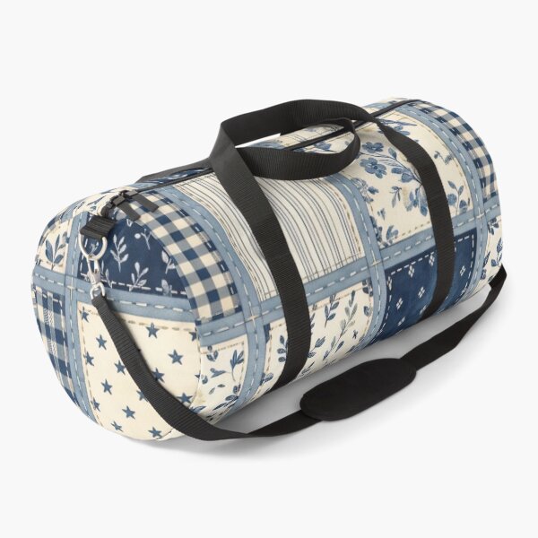 Item preview, Indigo Patchwork Quilt designed and sold by MoonwoodStudio.