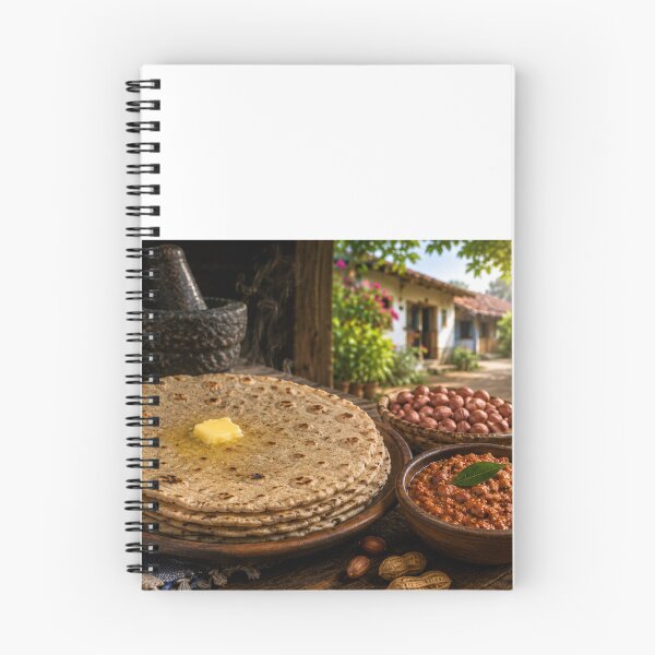 Item preview, Jolada Rotti and Shenga Chutney – Taste of Karnataka designed and sold by BhavyaMR.