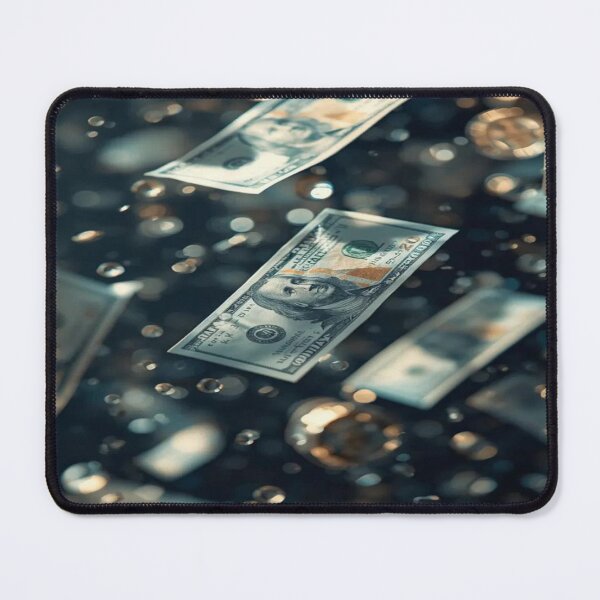 Item preview, Shadows of Fortune? Hundred-Dollar Bills in the Shadows - Cinematic Aesthetic, Luxury, and Mystery designed and sold by RAYBIL.