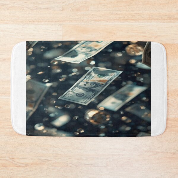Item preview, Shadows of Fortune? Hundred-Dollar Bills in the Shadows - Cinematic Aesthetic, Luxury, and Mystery designed and sold by RAYBIL.