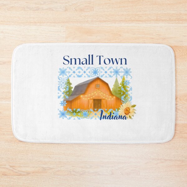 Item preview, Small Town Indiana Farm designed and sold by HoppingCreation.