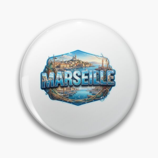 Item preview, Marseille Coastal Travel Sticker designed and sold by Imaginarium of Chaos falcon88 .
