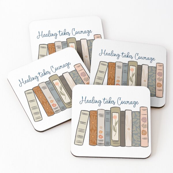 Item preview, Healing Takes Courage designed and sold by ScarletandSkyCo.