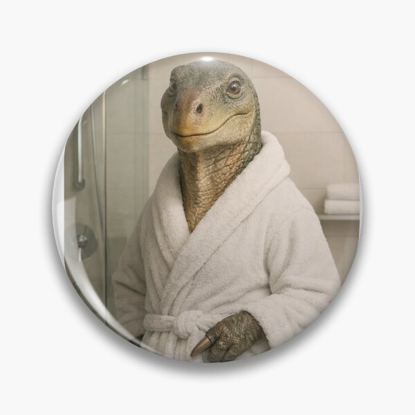 Item preview, Cozy Bathrobe Iguanodon designed and sold by Sillytoe.