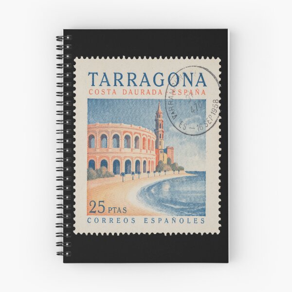 Item preview, Tarragona Spain Costa Daurada Postage Stamp Travel Sticker designed and sold by stickercuffs.
