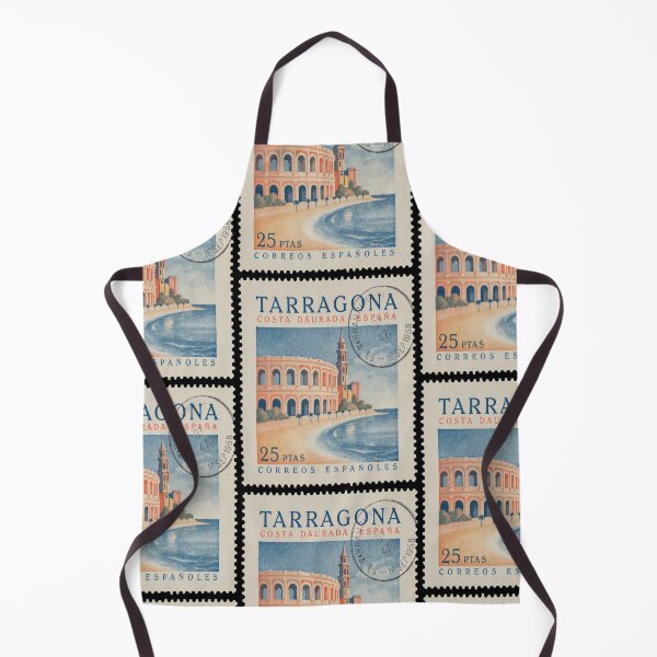 Item preview, Tarragona Spain Costa Daurada Postage Stamp Travel Sticker designed and sold by stickercuffs.