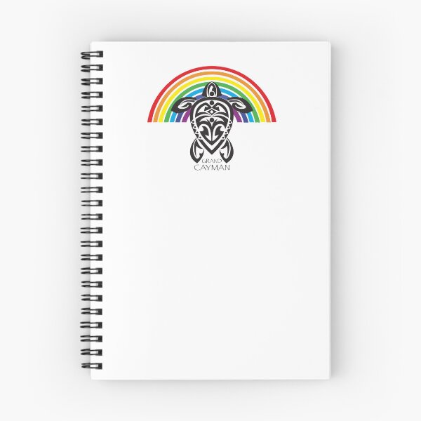 Item preview, Tribal Turtle Tattoo Rainbow Grand Cayman designed and sold by srwdesign.