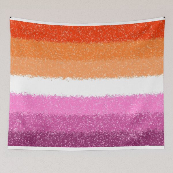 Item preview, LESBIAN FLAG designed and sold by Qweird Artistry.