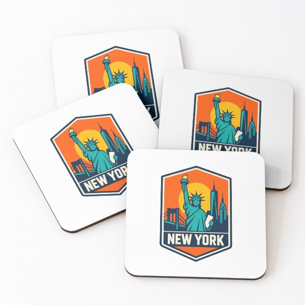 Item preview, New York Statue of Liberty Badge designed and sold by Lyfeinsights.