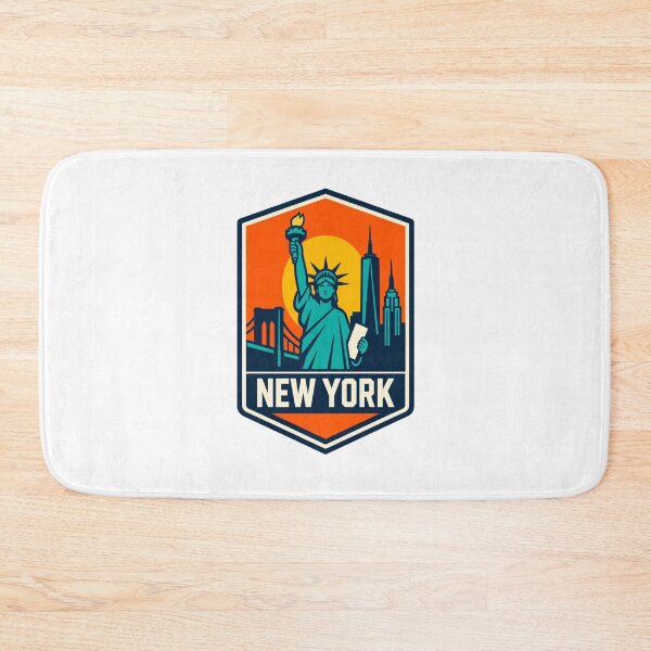 Item preview, New York Statue of Liberty Badge designed and sold by Lyfeinsights.