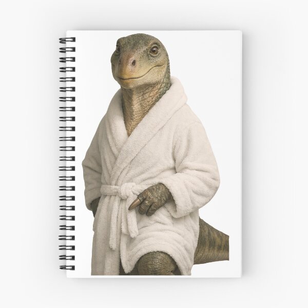 Item preview, Bathrobe Iguanodon designed and sold by Sillytoe.