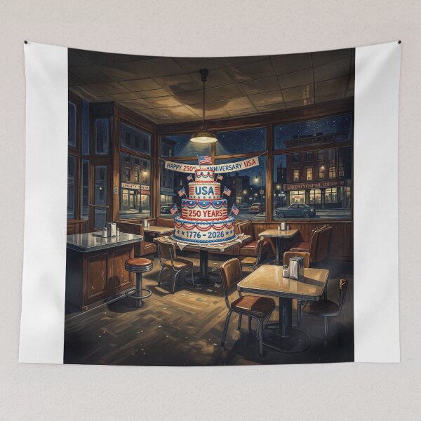 Item preview, USA 250th Anniversary Cake designed and sold by Home Decor Art.