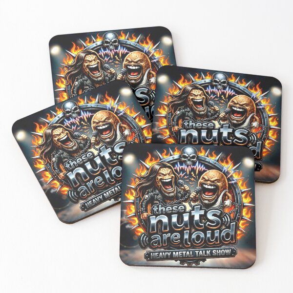 Item preview, These Nuts Are Loud Heavy Metal Talk Show designed and sold by Iron El Studios.