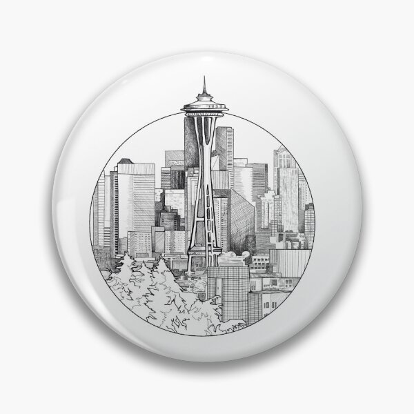 Item preview, Space Needle - Seattle, Washington designed and sold by Jessica Heath.