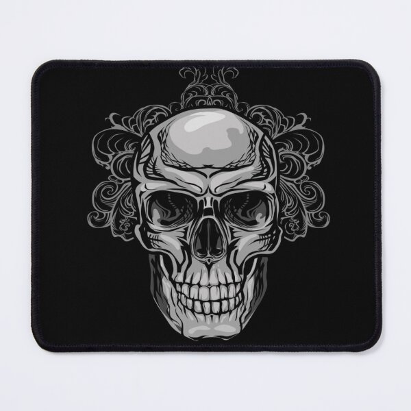 Item preview, Gothic Skull with Dark Wings Dark Aesthetic Art designed and sold by Redvibeco.