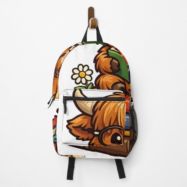 Item preview, Cute Highland Cow Reading Book - Kawaii Book Lover Design designed and sold by AMIR PRO .