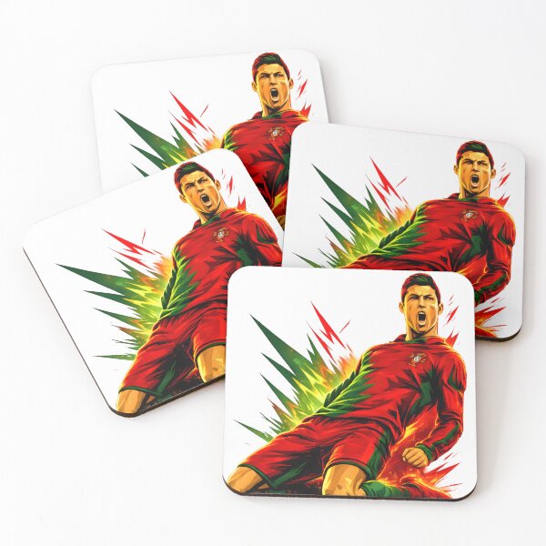 Item preview, Cristiano Ronaldo Portugal Celebration Art | Portugal National Team Football Poster | CR7 Inspired Soccer Wall Art designed and sold by 3ac-Arts.