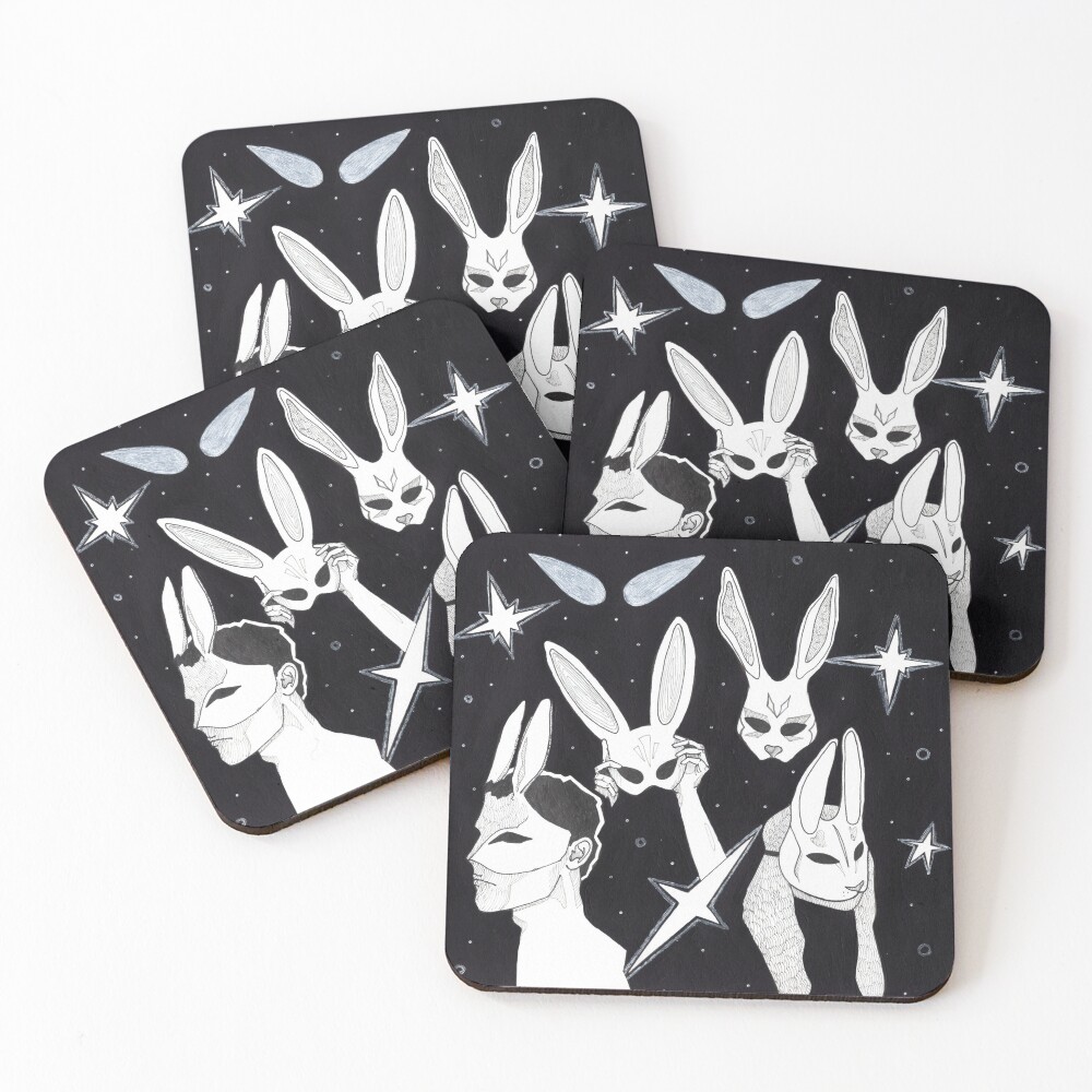 Item preview, Coasters (Set of 4) designed and sold by hazyframe.