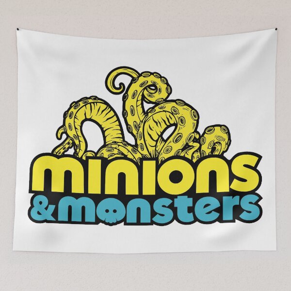 Item preview, Minions And Monsters Fan Logo designed and sold by ThomasKadmon.