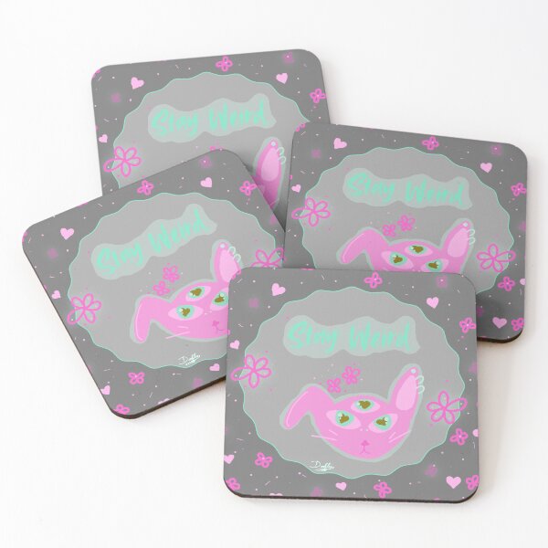Item preview, Stay Weird Mazy Sticker - Cosmic KBM Collection designed and sold by DahliasFlower.