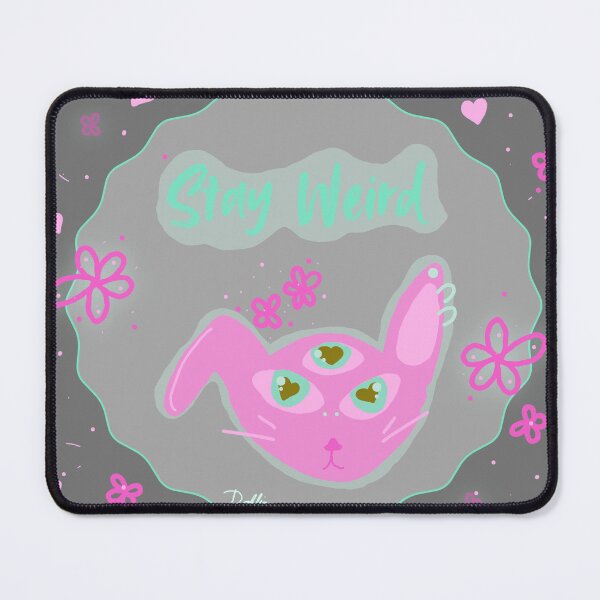 Item preview, Stay Weird Mazy Sticker - Cosmic KBM Collection designed and sold by DahliasFlower.