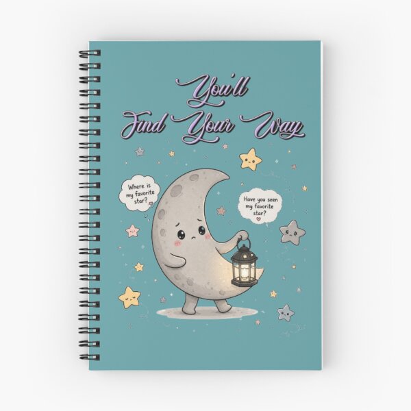 Item preview, Cute Moon Looking For Favorite Star Whimsical Poster designed and sold by Miheerala.