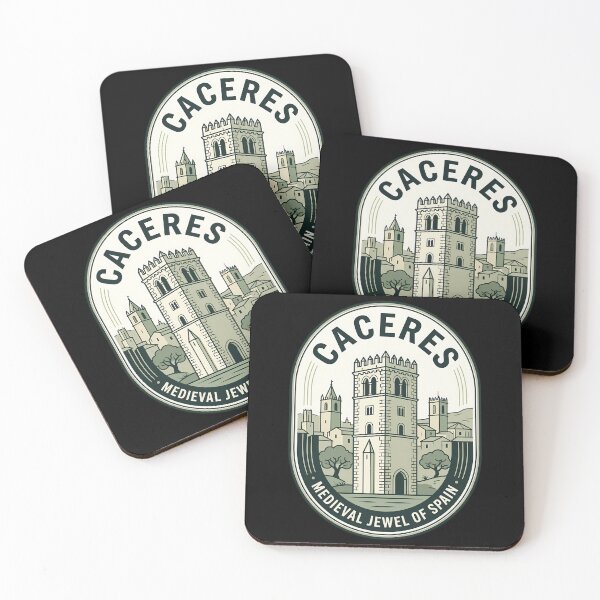 Item preview, Caceres Spain Medieval Jewel Vintage Travel Emblem designed and sold by k3rstman1.