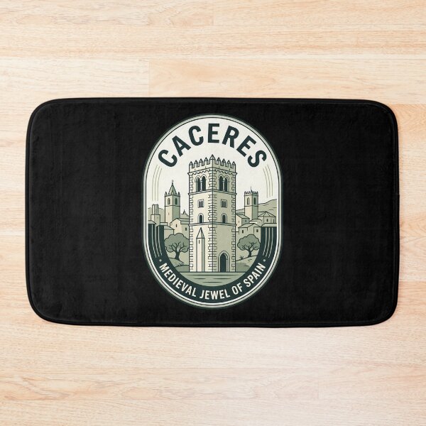 Item preview, Caceres Spain Medieval Jewel Vintage Travel Emblem designed and sold by k3rstman1.