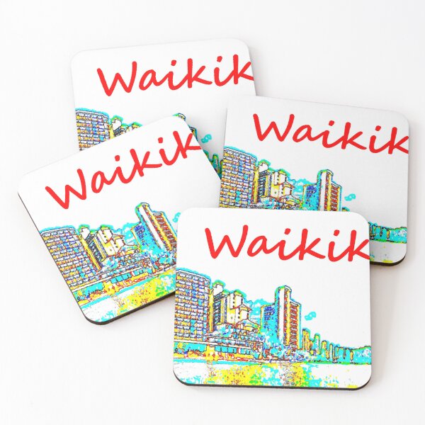 Aperçu de l'œuvre Rivages de Waikiki créée et vendue par R-F-B.