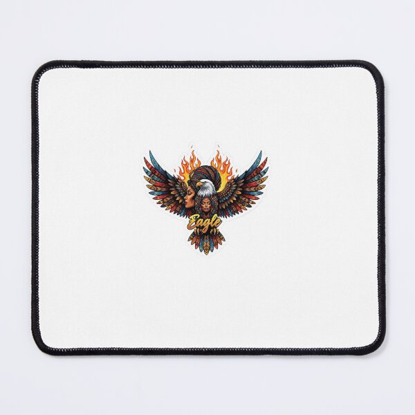 Item preview, Flaming Eagle Tribal Spirit Wings Art designed and sold by BrandGold.