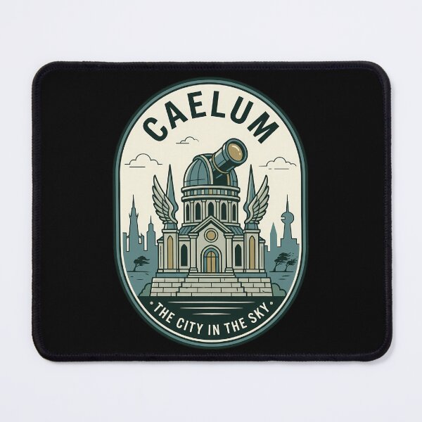 Item preview, Caelum Sky City Vintage Travel Emblem designed and sold by k3rstman1.