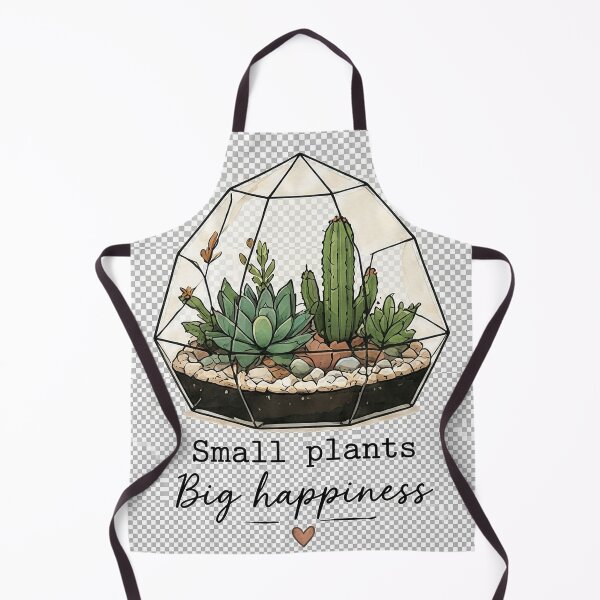 Item preview, Small Plants Big Happiness | Terrarium Design designed and sold by Sara-Ai.