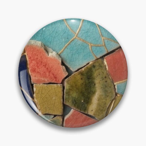 Artikelvorschau, Kintsugi-Fliesen-Wandbehang – Traditionelle japanische Kunst entworfen und verkauft von Purrfecta.