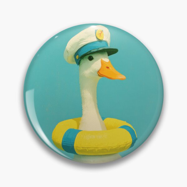 Item preview, Duck Ready For Swimming, Making A Splash Wall Art designed and sold by MarkedArtPrints.