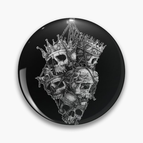Item preview, Crown of Skulls Gothic Dark Fantasy Art designed and sold by Redvibeco.