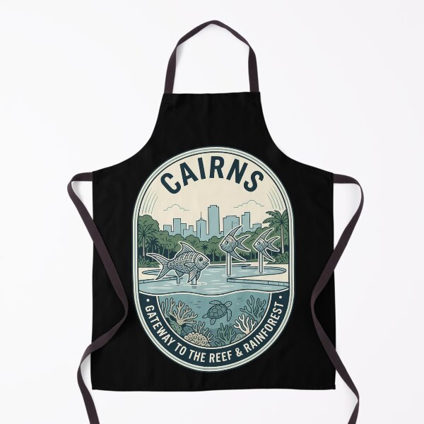Item preview, Cairns Gateway to the Reef Vintage Travel Emblem designed and sold by k3rstman1.