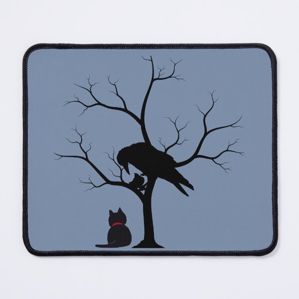 Item preview, Raven and Black Cat in Mystic Tree designed and sold by A touch of creativity.