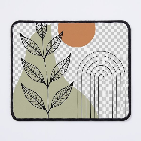 Item preview, Minimalist Botanical Abstract Leaves designed and sold by Sara-Ai.