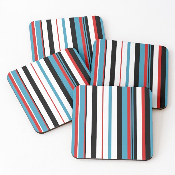 Item preview, Urban Cadence of Red, Blue, Black and White designed and sold by TwelveParties.