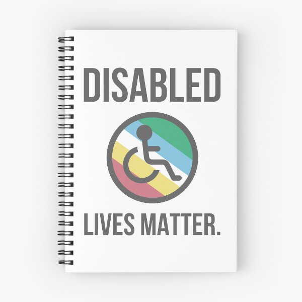Item preview, Disabled lives matter. designed and sold by Rachel the Artist .