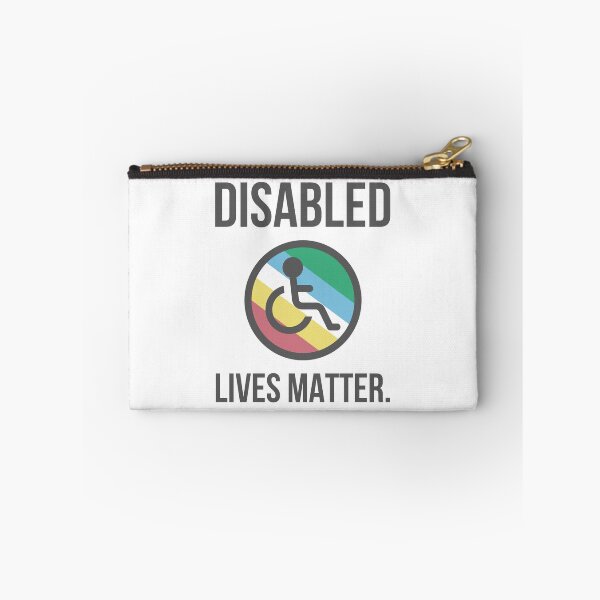 Item preview, Disabled lives matter. designed and sold by Rachel the Artist .