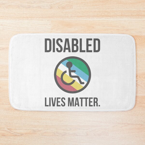 Item preview, Disabled lives matter. designed and sold by Rachel the Artist .