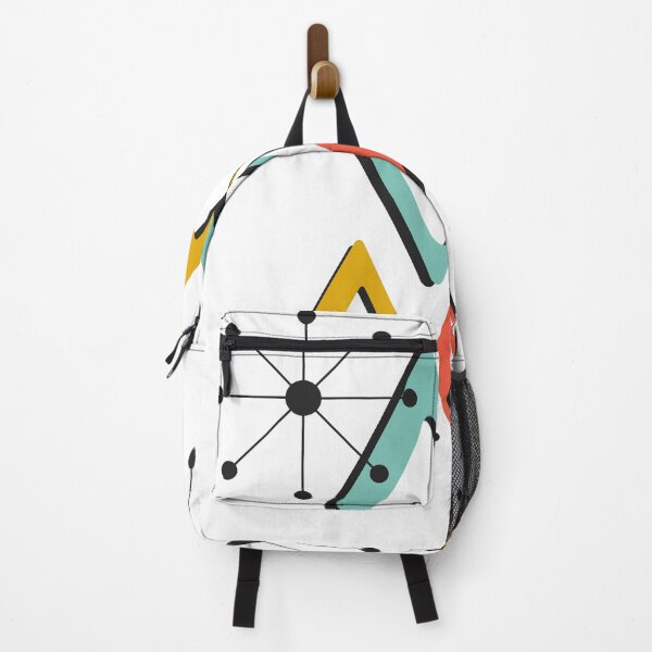 Item preview, Abstract retro geometric diamonds with starburst shapes designed and sold by Rue Market.
