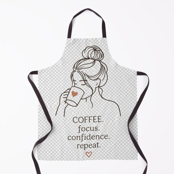 Artikelvorschau, Kaffee – Fokus, Selbstvertrauen, Wiederholung | Motivierendes Kaffeedesign entworfen und verkauft von Sara-Ai.