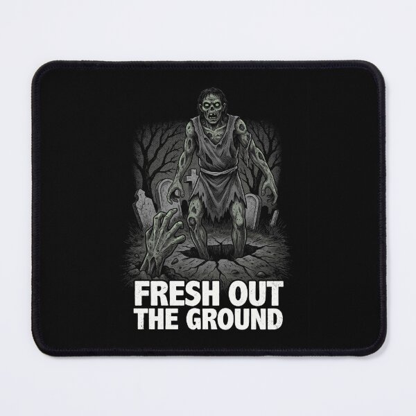 Item preview, Fresh Out The Ground, Zombie Horror Movie Vintage designed and sold by CryptReel.